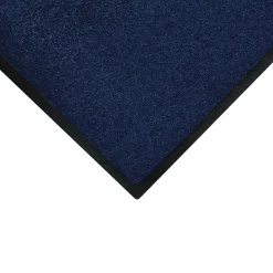 M + A Matting Brush Hog Commercial Wiper/Scraper Floor Mat, 3.75' x 5.75', Navy (395246100)