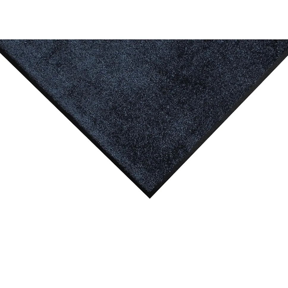 M + A Matting ColorStar Commercial Wiper Floor Mat, 2.92' x 2', Navy (1001623540)