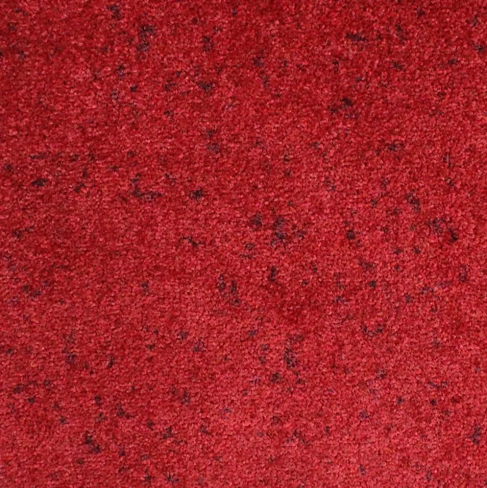 M + A Matting ColorStar Commercial Wiper Floor Mat, 2.92' x 2', Red/Black (100123540)