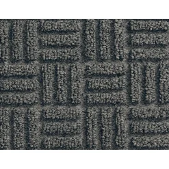 M + A Matting WaterHog Masterpiece Select Commercial Wiper/Scraper Entrance Floor Mat, 4.92' x 2.92', Pewter (2653335070)