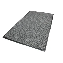 M + A Matting WaterHog Masterpiece Select Commercial Wiper/Scraper Entrance Floor Mat, 4.92' x 2.92', Pewter (2653335070)