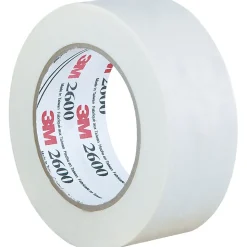 3M 2600 Masking Tape, 4.4 Mil, 2" x 60 yds., White, 24/Case (T937260)