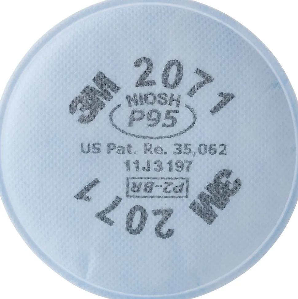 3M™ 2000 Particulate Filter, P95, Non-Oil Particulates, 2/PK