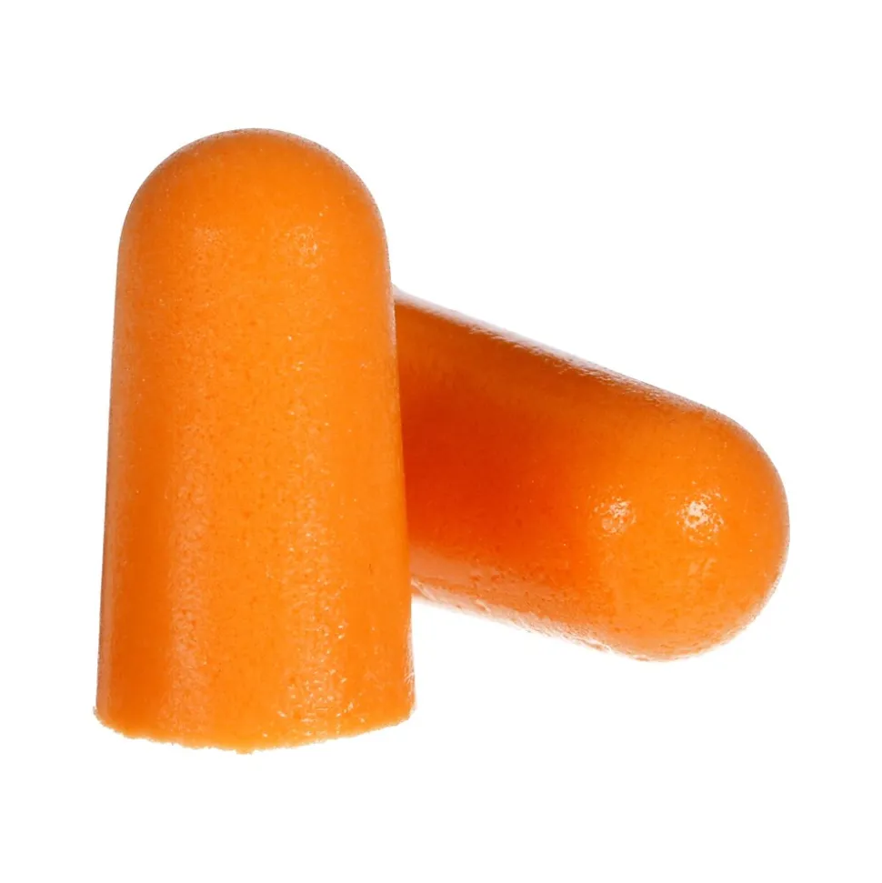 3M 1100 Uncorded Earplugs, Orange, 200/Box (1100)