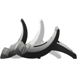 3M Adjustable Laptop Stand, Black, 3 in. Vertical Height Adjustment, Non-Skid Base (LX550)