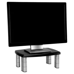 3M Adjustable Monitor Stand, Holds up to 80 lbs. Height Adjustable From 1 in. to 5 7/8 in. (MS80B)
