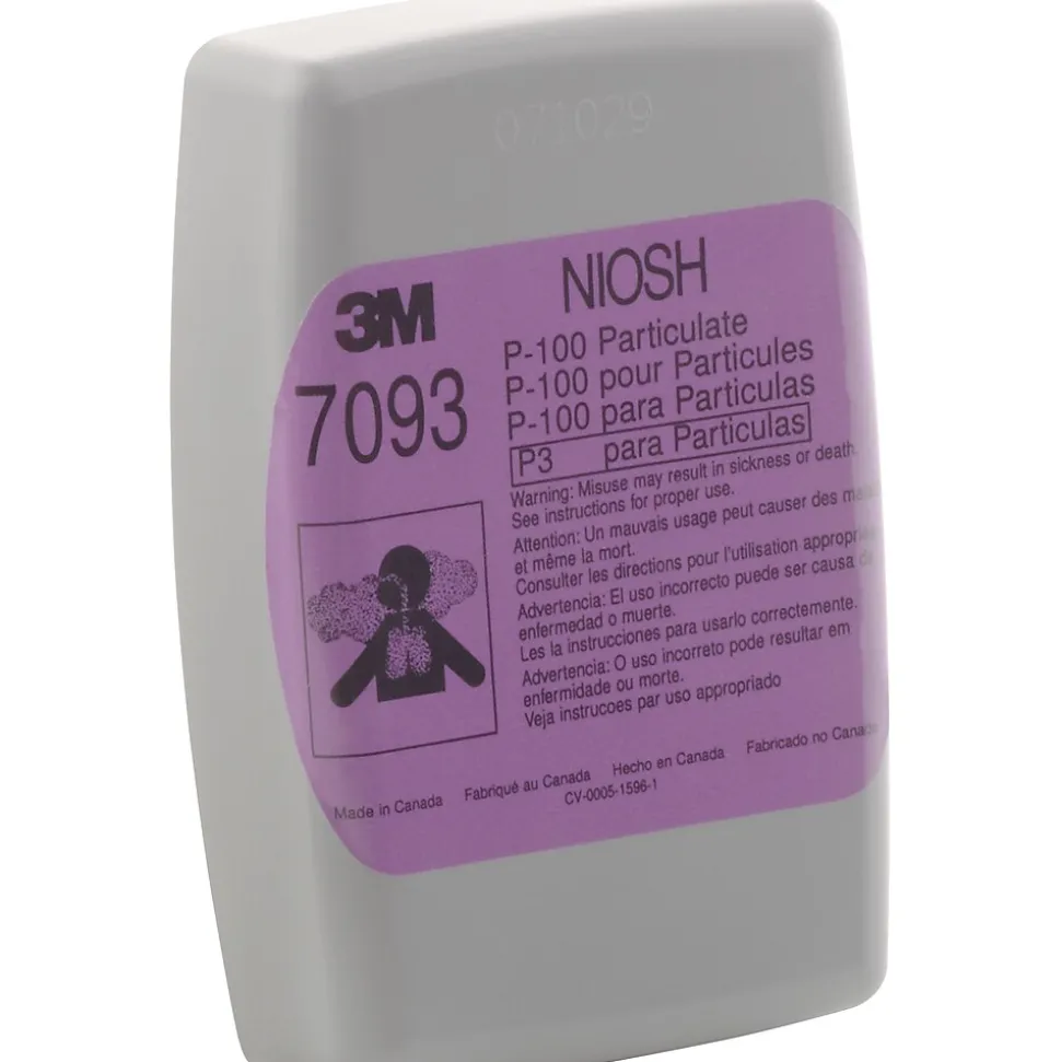 3M™ Cartridges & Filters, P100, 12/Box