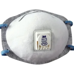 3M™ Disposable Particulate Respirator; 8576, P95, Oil Proof, Fixed Strap, 10/BX