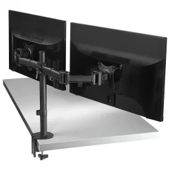 3M Dual Monitor Mount, Swivel, Tilt, Rotate, Two Monitors Up to 28.5