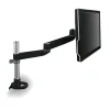 3M Dual-Swivel Monitor Arm, Up to 24" Monitor, Holds Up to 30 lbs., Black (MA140MB)
