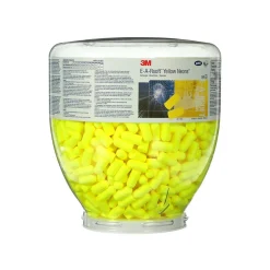 3M™ E-A-Rsoft™ Yellow Neons™ One Touch™ Refill Earplugs, Uncorded, Regular Size, 500/Box (391-1004)