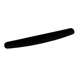 3M™ Foam Wrist Rest for Keyboards, Black, Durable Fabric Cover, Anti-microbial Product Protection (WR209MB)
