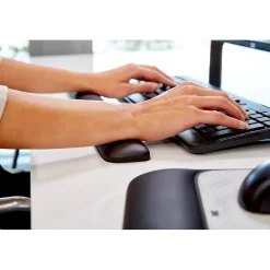 3M Gel Wrist Rest for Keyboards, Black, Soothing Gel Technology for Comfort and Support (WR85B)