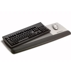 3M Gel Wrist Rest with Platform for Keyboard and Mouse, Gray, Tilt Adjustable, Precise Mouse Pad (WR422LE)
