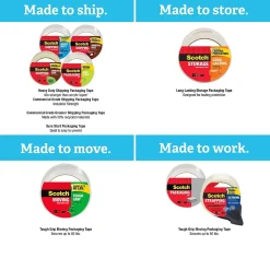 3M General Purpose Masking Tape, 3" Core, 1/2" x 60 Yards