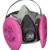 3M™ Half Facepiece Respirator Assembly, P100, With Particulate Filters 2091, Medium