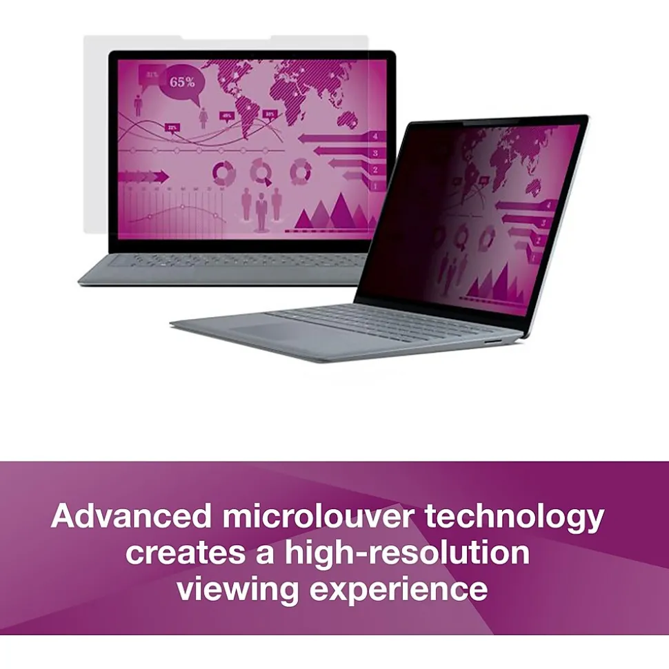 3M High Clarity Privacy Filter for Microsoft Surface Laptop (HCNMS002)