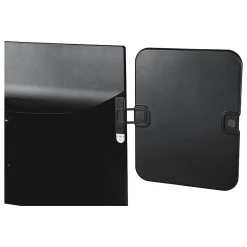 3M™ Monitor Whiteboard with Document Clip, Black (MWB100B)