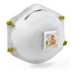 3M N95 Disposable Particulate Respirator with 3M Cool Flow Valve, 10/Box (8511)