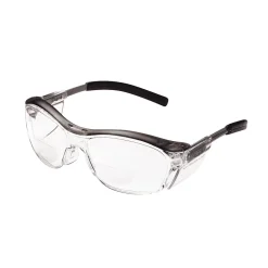 3M Occupational Health & Env Safety Glasses With Gray Plastic Frame, 2.0 Diopter