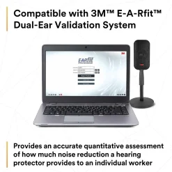 3M PELTOR Optime 95 Folding Earmuffs H6F/V, Over-the-Head, Beige (MMMH6FV)