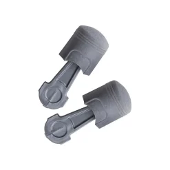 3M® Pistonz Corded Earplug, 29 dB, 100 Pairs/Box, 100 Pairs/Box