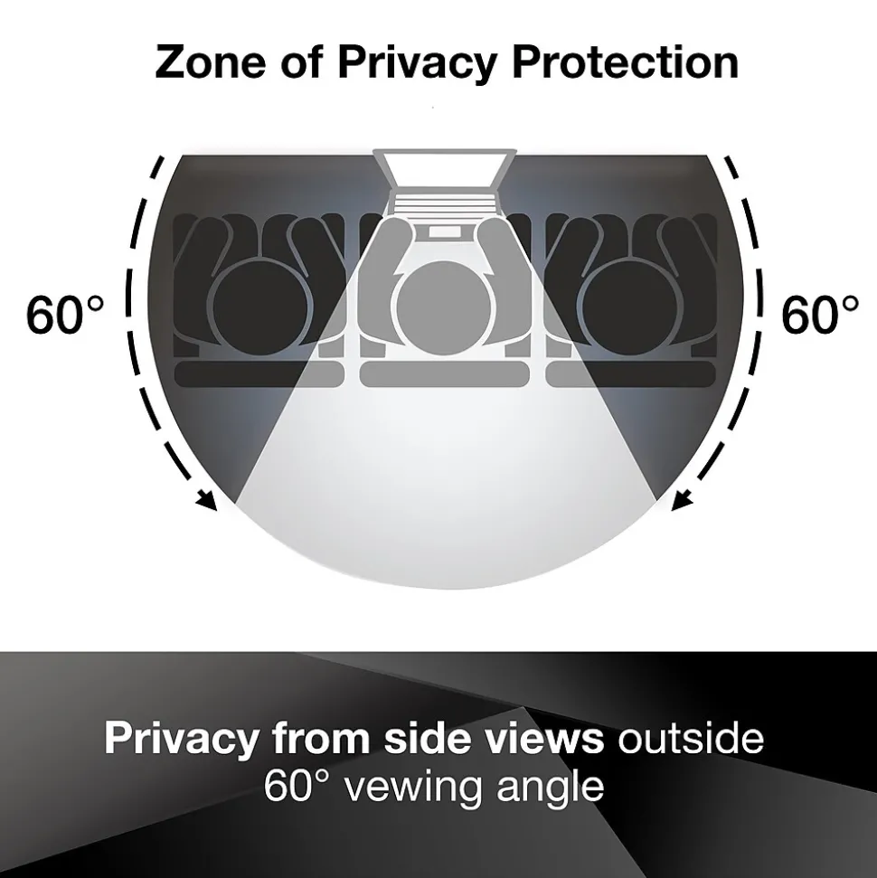 3M Privacy Filter for 14" Widescreen Laptop with COMPLY Attachment System, 16:9 Aspect Ratio (PF140W9B)