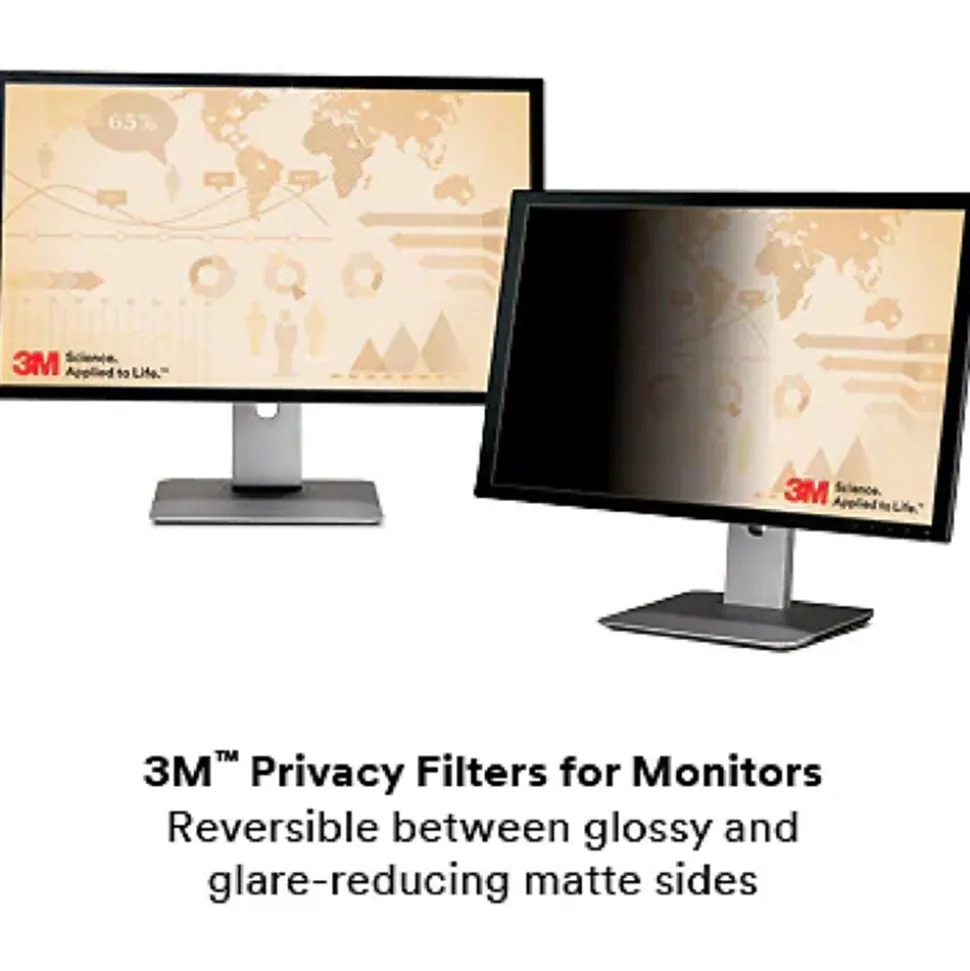 3M Privacy Filter for 23.6" Widescreen Monitor, 16:9 Aspect Ratio (PF236W9B)