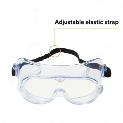 3M Safety Splash Goggle 334, Clear Lens (40660)