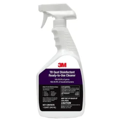 3M TG Quat All-Purpose Cleaners & Spray Disinfectant, Lemon Scent, 32 oz. (1027PC)