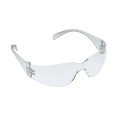 3M™ Virtua™ Safety Glasses, Clear Uncoated Lens, Clear Temple