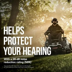 3M WorkTunes Connect and Solar Wireless Bluetooth Hearing Protector, 26 dB, Black (90573-DC)