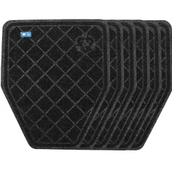 M+A Matting CleanShield Indoor Mat, 20.5" x 17.25", Charcoal 6/Carton (406516900)
