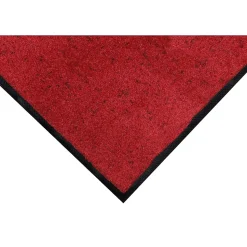 M+A Matting ColorStar Indoor Mat,59" x 35", Red/Black (100135140)