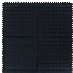 M+A Matting Hog Heaven III Comfort Anti-Fatigue Mat, 1.5' x 1.82', Black Side (447104100)