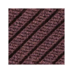 M+A Matting WaterHog Max Grand Diamond, Mat + One End, Universal Cleated, 4' x 10.5', Maroon (22248744105070)