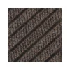 M+A Matting WaterHog Max Grand Diamond, Mat + One End, Universal Cleated, 4' x 10.5', Chestnut Brown (22248754105070)