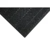 M+A Matting WaterHog Max Herringbone Classic Mat, Smooth, 6' x 12.2', Black Smoke (224070612170)