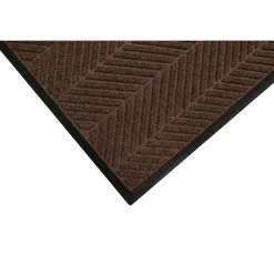 M+A Matting WaterHog Max Herringbone Classic Mat, Smooth, 6' x 12.2', Chestnut Brown (224076000000)