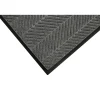 M+A Matting WaterHog Max Herringbone Classic Mat, Smooth, 4' x 6', Grey Ash (22407346170)