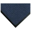 M+A Matting WaterHog Squares Classic Mat, Universal Cleated, 2' x 3', Navy (2006123070)