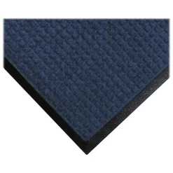 M+A Matting WaterHog Squares Classic Mat, Universal Cleated, 2' x 3', Navy (2006123070)