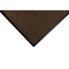 M+A Matting WaterHog Squares Classic Mat, Universal Cleated, 4' x 10', Dark Brown (20052410070)