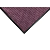 M+A Matting WaterHog Squares Classic Mat, Universal Cleated, 4' x 6', Bordeaux (2006046070)