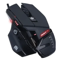 MAD CATZ R.A.T. 4+ Optical Gaming Mouse, Black (MR03MCINBL000-0)