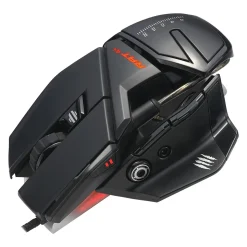 MAD CATZ R.A.T. 4+ Optical Gaming Mouse, Black (MR03MCINBL000-0)