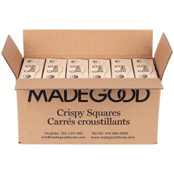 Madegood Chocolate Chip Crispy Squares, 0.78 oz, 6/Box, 6 Boxes/Pack (307-00429)