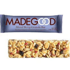 MadeGood Gluten Free Mixed Berry Granola Bar, 0.85 oz., 6 Bars/Box (307-00245)