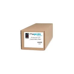 Magiclee/Magic Firenze 132 36" x 100' Coated Matte Presentation Paper, Bright White, Roll