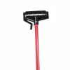 Malish Quick-Release Fiberglass Wet Mop Handle, Red, 12/Carton (54260)
